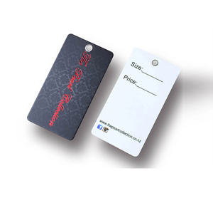 Étiquettes en papier imprimées pour vêtements / Forme personnalisée de marque / Étiquettes de prix de vente au détail Utilisation en gros Étiquettes de qualité supérieure 2026 - Product Image 3