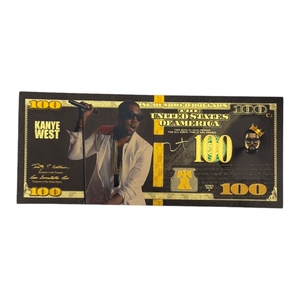 Nouvelles plaques en or 24 carats Kanye Gold Foils de 2026 pour collection, édition américaine - Product Image 3