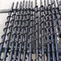 Collection de tiges de forage spirales en acier au carbone de haute qualité - Tuyaux de forage à vis pour l'exploitation minière dans toutes les conditions géologiques