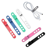 Nouveau design 2025 : Organisateur de câbles à ventouse portable, 13 cm de longueur, gestion de câbles réglable