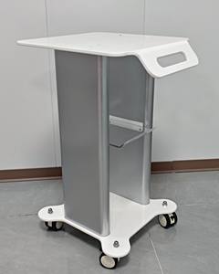 Chariot acrylique de haute qualité avec roues Service chariot alimentaire pour organisateur cosmétique Spa & Salon de beauté chariot à cils - Product Image 2