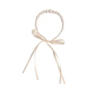 Pettigirl — accessoires pour cheveux de perles avec bandeau, noble et simple, banderole, style coréen