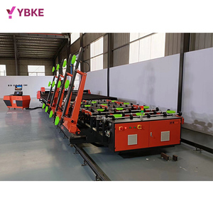เครื่องตัดกระจกอัตโนมัติ YBKE ระบบ PLC ความแม่นยำสูง อุปกรณ์อุตสาหกรรม - Product Image 3