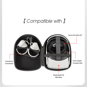 Sac de rangement pour Oculus pour <span class=keywords><strong>Meta</strong></span> Quest 3S/3/2, sac à main <span class=keywords><strong>Pico</strong></span> 4 Ultra pour accessoires VR, étui de protection pour casque - Product Image 2