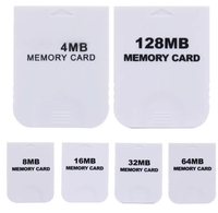 Carte de stockage de données de jeu Wii pour console NGC GameCube, carte mémoire pour Nintendo Wii, carte mémoire pour jeux