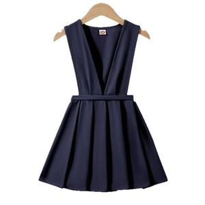 Uniforme Escolar para Niñas, Vestido Plisado sin Mangas de Poliéster, Uniformes para Escuela Primaria - Product Image 5