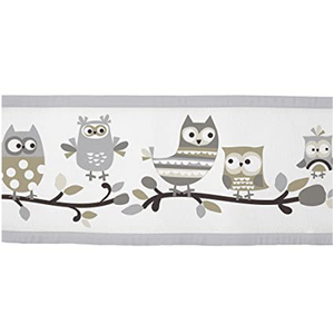 Breathable Mesh <strong>Crib</strong> Liner Fits Full-Size Four-Sided Slatted and Solid Back <strong>Cribs</strong> Printed Mesh <strong>Crib</strong> <strong>Bumper</strong> ,High Quality for Cri - Product Image 2