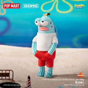 100% Original POP MART GONG créatif éponge <span class=keywords><strong>Bob</strong></span> SquarePants Bikini bas copains en peluche pendentif mignon Squishy aveugle boîte - Product Image 3