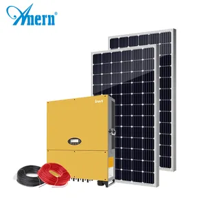 Accumulo di energia sistema all-in-one on legame di griglia 1000 watt di energia solare sistema di pannelli