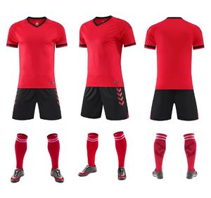 Kit transpirable camiseta de fútbol uniforme nuevo modelo conjunto completo de fútbol Kit de fútbol personalizado en blanco nombre número conjunto camiseta de fútbol - Product Image 4