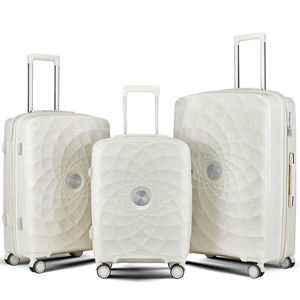 <span class=keywords><strong>Maletas</strong></span> de equipaje de gran capacidad con ruedas extraíbles, caja trolley de PP personalizada de los fabricantes - Product Image 3