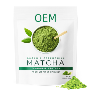 Matcha en Polvo 100% Orgánico de Marca Privada OEM, Matcha Ceremonial Natural Puro de Té Verde al por Mayor - Product Image 1