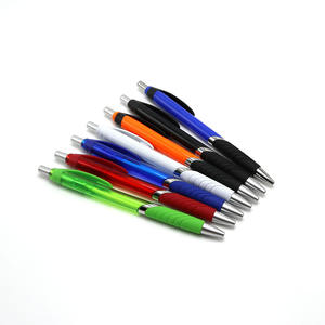 Bolígrafo transparente promocional de plástico barato con logotipo personalizado <span class=keywords><strong>para</strong></span> publicidad - Product Image 1