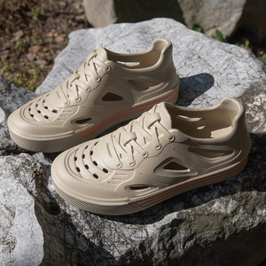 Zapatos de Agua Unisex Impermeables con <span class=keywords><strong>Plataforma</strong></span>, para Playa, Jardín, Casuales, Primavera, Verano, Otoño, Suela Gruesa de 3 cm, Estilo <span class=keywords><strong>Crocs</strong></span> - Product Image 1