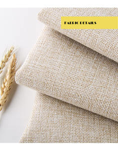 उच्च गुणवत्ता कपास मिश्रण कपड़े थोक कपड़ा पॉलिएस्टर 350gsm मोटे सनी के कपड़े सिलाई सोफे असबाब के लिए अनाज बोरी - Product Image 6