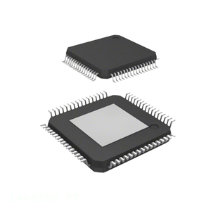 แผงสัมผัส/อินเตอร์เฟส PT LAN9250I ชิ้นส่วนอิเล็กทรอนิกส์64 TQFP - Product Image 1