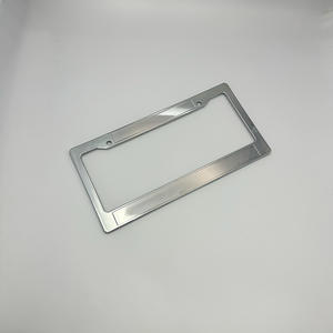 Marco de Matrícula <span class=keywords><strong>Cromado</strong></span> Personalizado de Alta Calidad, Soporte para Matrícula de Coche al por Mayor - Product Image 1