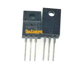Elektronik çip IC ile tek hızlı teslimat 20N60C3 20N60 içine plastik paket TO-220F FET SPA20N60C3