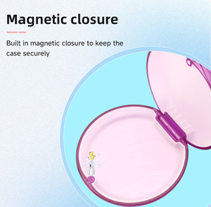 Rõ ràng nhựa chỉnh nha người lưu giữ aligner trường hợp-6 tùy chọn đầy màu sắc-Thiết kế trong suốt mới - Product Image 5