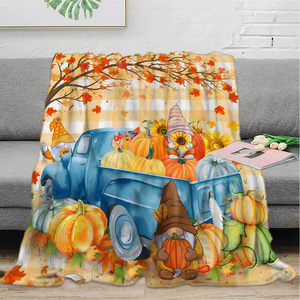Manta de Felpa con Estampado de Esqueleto de Dibujos Animados, Rectangular, Antipelusas, Decoración del Hogar, Uso en las Cuatro Estaciones - Product Image 3