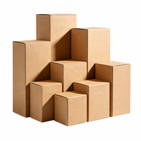 Boîte cadeau rigide en carton ondulé à fond à fermeture rapide personnalisée, pliable facilement, sans colle, écologique, biodégradable, réutilisable, emballage de luxe