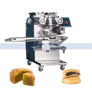 Ce-Zertifizierung Aus stecher Automatische Maschine Mooncake Encrust ing Machine