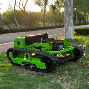 หุ่นยนต์ตัดหญ้าไร้สาย 22 แรงม้า 608 ซีซี แบบ Zero-Turn ขับเคลื่อนด้วยตัวเอง พร้อมที่ตักหิมะ ควบคุมระยะไกล DIY สำหรับอุตสาหกรรม ระยะ 680 เมตร - Product Image 3