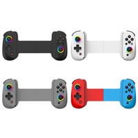 Manette Extensible D8 pour Jeux Mobiles | Poignée Joypad Sans Fil pour Téléphone, Jeux Vidéo, Joystick Compatible Android IOS PC