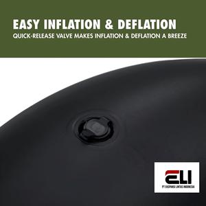 Flotador Inflable para Piscina con Reposacabezas y Asiento Perforado para una Relajación Total - Product Image 3