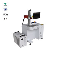 Machine de marquage laser UV 5W/10W, machine de lettrage et de codage, machine de gravure automatique pour plastique et verre, facile à utiliser