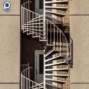 <span class=keywords><strong>Escalera</strong></span> Plegable Ligera para Rutas de Escape de <span class=keywords><strong>Emergencia</strong></span> y Salidas de Incendio, Piso de Despliegue Rápido - Product Image 2