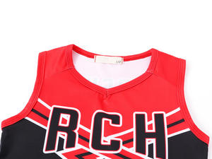 Disfraz de animadora <span class=keywords><strong>para</strong></span> niñas y niños, uniforme de animadora, vestido elegante de baile, Top corto con falda, <span class=keywords><strong>ropa</strong></span> a juego, conjunto de pompones - Product Image 5