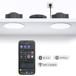 Cloudyx CS-7 Hi-Fi Inalámbrico para Altavoz de <span class=keywords><strong>Techo</strong></span> 5.4 |   Conexión WiFi de Doble Banda, Emparejamiento Maestro-Esclavo, Resistente al Agua IPX6, Salida de 60W, para el Hogar - Product Image 6