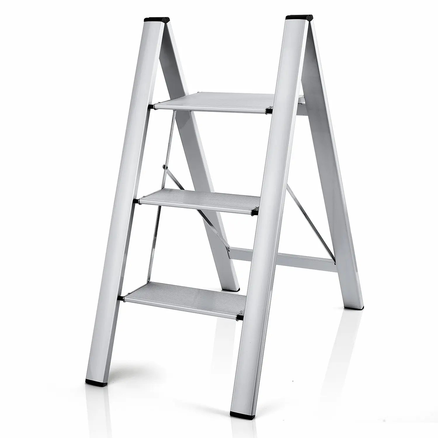 Nieuwe ontwerp lol verrassing huishouden EEN vorm lichtgewicht draagbare ladder 3 stap ladder