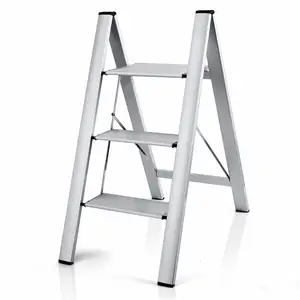 New design lol surprise household A shape Light weight portable ladder 3 step ladder