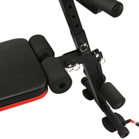 Équipement de musculation professionnel, banc de musculation réglable et pliable, poids de musculation commerciaux, ensemble de banc de musculation