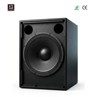 Caisson de basses actif professionnel LS-SRX718 de 18 pouces pour scène et concert avec amplificateur DSP FIR 2400W de fabrication allemande