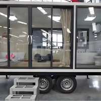 Casa Contenedor de Lujo Gangte, Cabina Integrada Tipo Apple con Estructura de Acero Galvanizado, Diseño Impermeable, Baño Incluido
