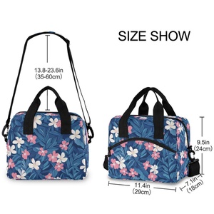 Sac isotherme à fleurs hawaïennes personnalisé 15L en nylon, tendance pour femme, faible MOQ, design personnalisé, adulte - Product Image 3