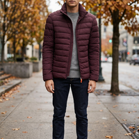 Blouson Bomber Homme en Polyester Tissé Longue Durée avec Fermeture Éclair et Motif Cœur en Relief, Style Streetwear, Épaisseur Standard, Automne Hiver, Vente en Gros
