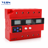 Dispositif de protection contre les incendies YIJIN YJ-AFD3 1P AC 230V/440V 63A RCBO, limitation de courant, protection contre les surtensions, les sous-tensions, les fuites et les arcs électriques
