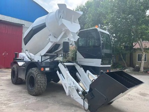 Usine mobile de mélange de béton avec le chargeur de roue pour 2.5cbm et 3.5cbm - Product Image 2