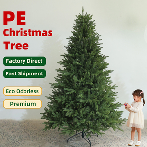 <span class=keywords><strong>Albero</strong></span> <span class=keywords><strong>di</strong></span> <span class=keywords><strong>Natale</strong></span> Artificiale Pieghevole in PE Puro da 4/5/6/7/8/10 Piedi con Luci LED, Decorazioni Ecologiche <span class=keywords><strong>di</strong></span> Alta Qualità, Prezzo EXW - Product Image 1