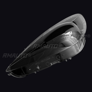 2 Piezas de Cubiertas para Faros Delanteros de Coche, Carcasas para Lentes de Faros Delanteros para Peugeot 307 2008 2009 2010 2011 2012 2013 - Product Image 2