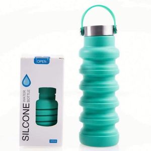 Silicone Collapsible Cup, Adults Sports <b>Bottle</b> - Product Image 2
