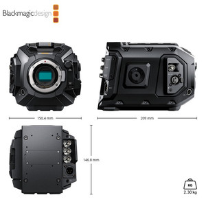 Cámara de Cine Digital Blackmagic Design URSA Mini Pro 4.6K, Accesorios de Fotografía, Hecho en China - Product Image 4