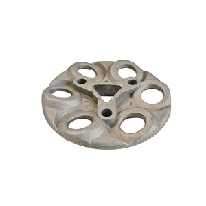 Alu. Disque à doigts <span class=keywords><strong>6</strong></span> trous en <span class=keywords><strong>V</strong></span> gauche pour machine à éplucher la plume pour ligne de traitement de volailles, poulets et poulets de chair - Product Image 3