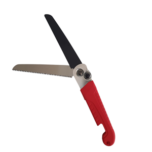 Sierra de mano portátil de acero al carbono para exteriores de doble uso para hoja plegable de corte de Metal de madera para bricolaje y uso Industrial para acampar - Product Image 1