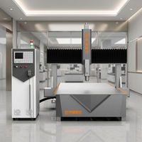 Máquina de Tallado de Madera CNC de 4 Ejes Rongchi, Router de Grabado 3D para Muebles, Letreros y Esculturas
