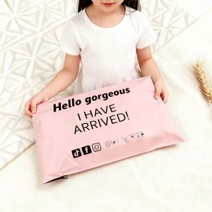 ECO Friendly Custom logo Dissoluble Environmental Express Recycled Bags <b>Clothes</b> Shipping Package Envelope Poly Mailer Bags - Product Image 1